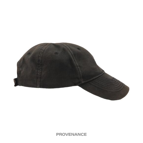 🔴 Balenciaga BB Europe Embroidered Cap - Washed Black - Picture 5 of 9